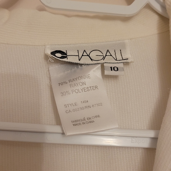 Vintage white corduroy button up - Picture 6 of 6